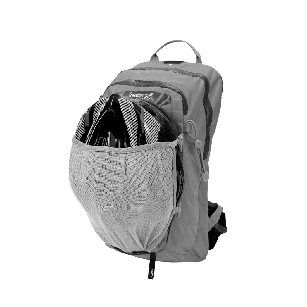 Active 12 – Sac à dos de 12 L avec dos en filet extensible et porte-casque - FREETIME