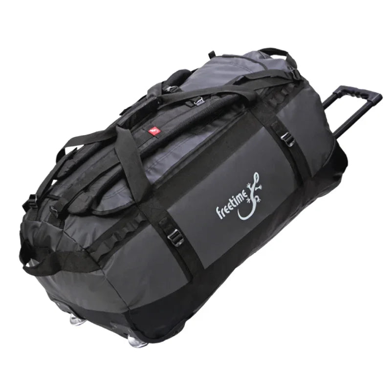 Duffle Wheeled 100L – Sac de voyage trolley avec roues - FREETIME