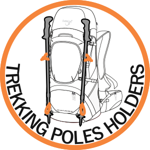 Trekking Poles Holder