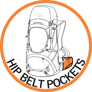 Hip Belt Pockets