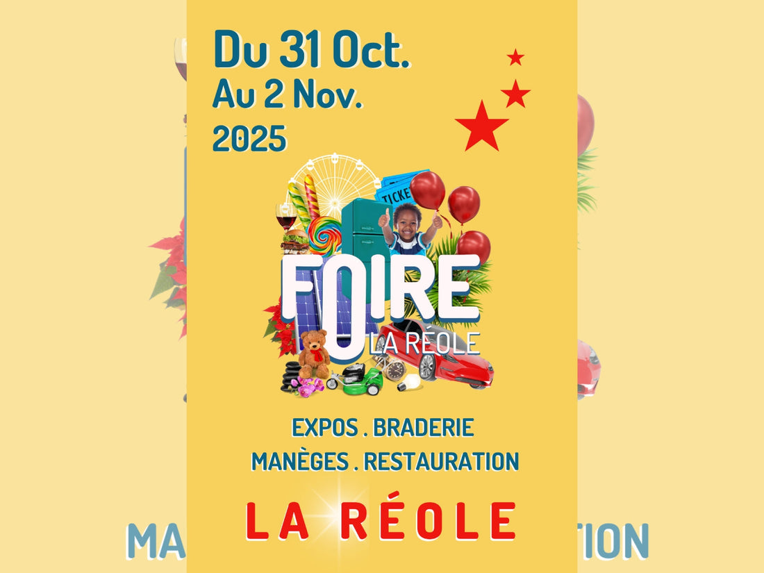 Freetime à la Foire de La Réole du 31 octobre au 2 novembre 2025