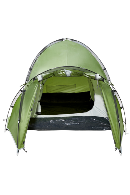 Desert 2 - Tente autoportante pour 2 personnes avec 3 portes et vestibule spacieux