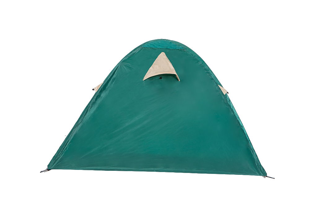 Mareo - Tente camping dôme 4 personnes avec grande avancée - marque Freetime - vue arrière