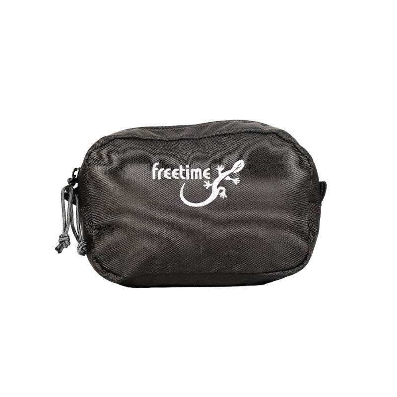 Pochette grise pour système MOLLE, vue de face