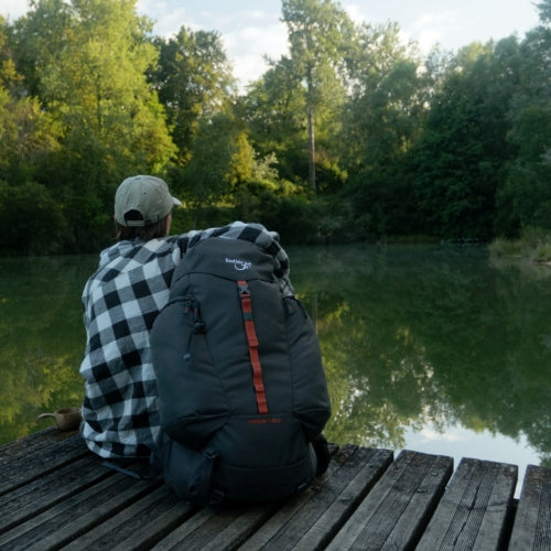 Hodari 50 – Sac à dos de randonnée de 50 L en polyester recyclé