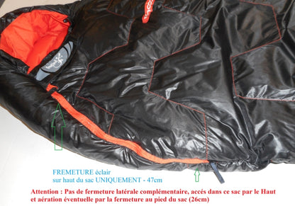 Nanopak 600D – Sac de couchage ultra-léger en duvet