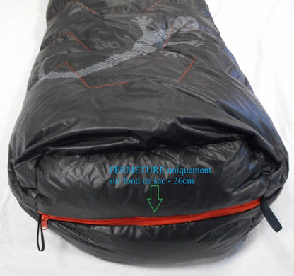 Nanopak 600D – Sac de couchage ultra-léger en duvet