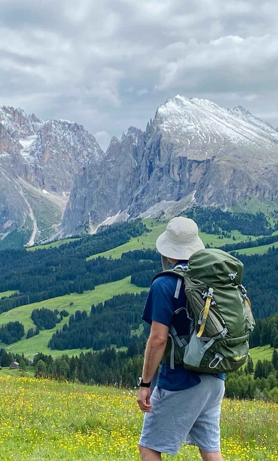 Taroko 45 – Sac à dos de randonnée de 45 L avec dos en filet ajustable